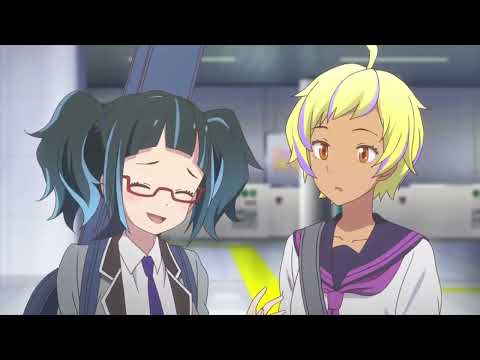 Dark Skin Anime Girl Saki Matsuga - Chikatetsu ni Noru