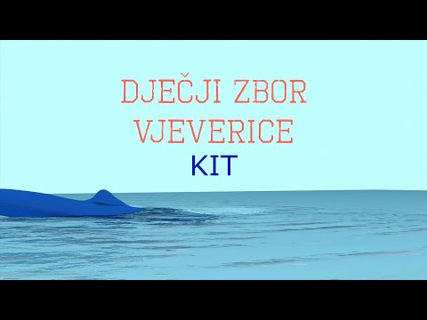 Dječji zbor Vjeverice - Kit (Official lyric video)