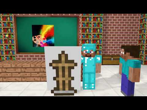 Monster School: TRY NOT TO LAUGH-MINECRAFT ANIMATION