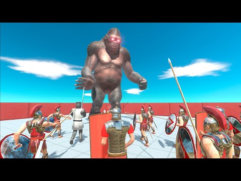 ⚡ Remastered GORO THE GIANT DEAD RUN - 🦖 Animal Revolt Battle Simulator 🦕