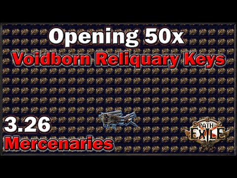 I Opened 50 Reliquary Keys in Mercenaries League – Was It Worth It?