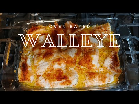 Oven Baked Walleye