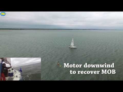 Man Overboard - recovery under engine