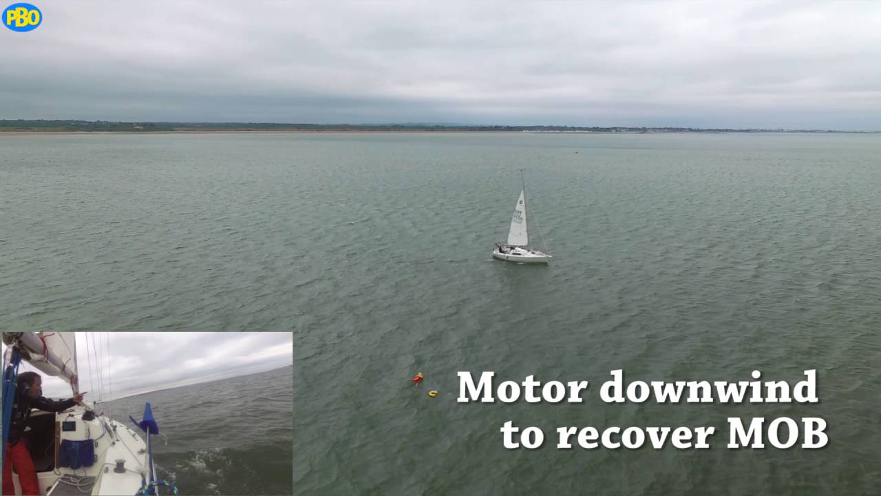 Man Overboard - recovery under engine