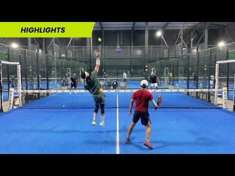 Level 4 Padel Gameplay | Advanced Intermediate | Training Match Highlights | The Padel Guy