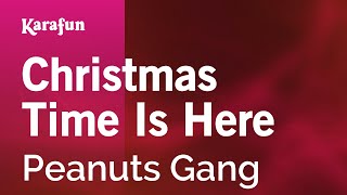 Karaoke Christmas Time Is Here - Peanuts Gang *