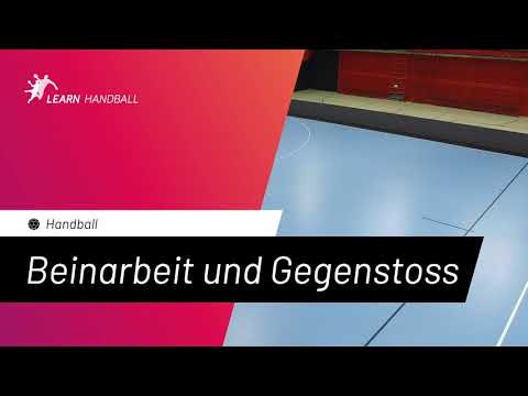 Beinarbeit und Gegenstoss (German) - Handball - Learn Handball