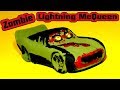 Halloween Zombie Lightning McQueen Custom Painted With Vampire Cruz Ramirez