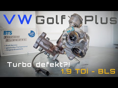 VW GOLF V 1.9 TDI BLS - Turbolader kaputt | Diagnose | Reparatur