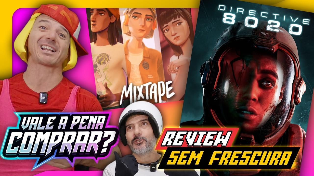 SÃO JOGOS DE VERDADE OU SÓ FILME? 🍿🎮 REVIEW SEM FRESCURA: MIXTAPE E DIRECTIVE 8020