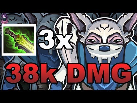 Ahjit Meepo 3x Etheral Blade Meta FUN RAMPAGE HIGHLIGHTS Dota 2 #dota2