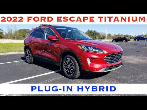 2022 Ford Escape Titanium Plug-In Hybrid - The Best Domestic Hybrid SUV? POV Review and Test Drive -