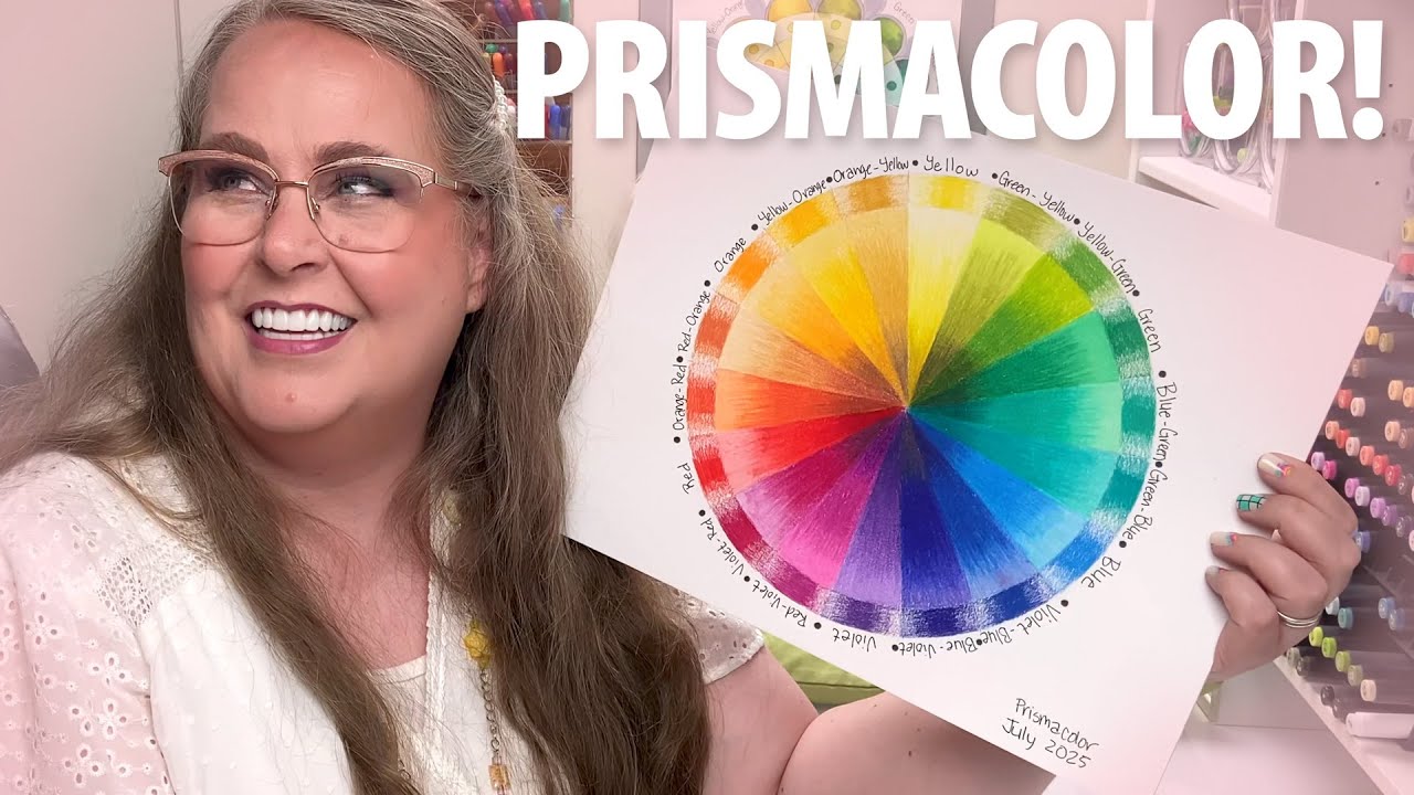 I Love This New PRISMACOLOR Wheel [18 Color Wheel vs 12 Color Wheel]