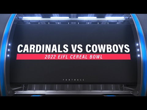 Cardinals vs Cowboys EJFL Cereal Bowl 2022