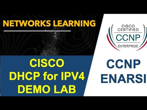 DHCP IPv4 on Cisco router - CCNP ENARSI lesson