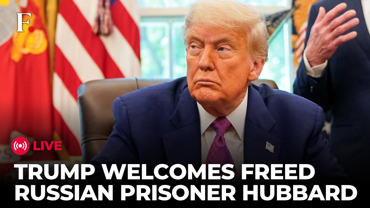 Trump LIVE: U.S. President Hosts Freed Russian Prisoner Stephen Hubbard At White House