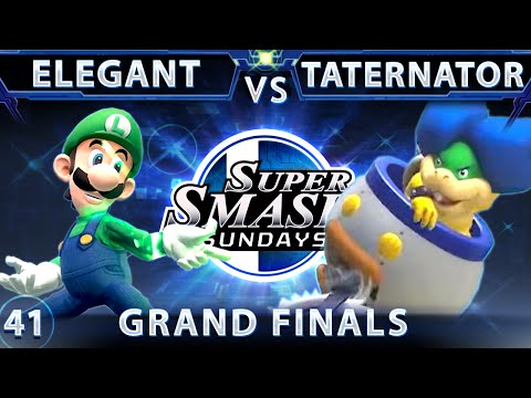 SSS 41 - Elegant (Luigi) Vs. Taternator (Bowser Jr) SSB4 Grand Finals - Smash Wii U - Sm4sh 4