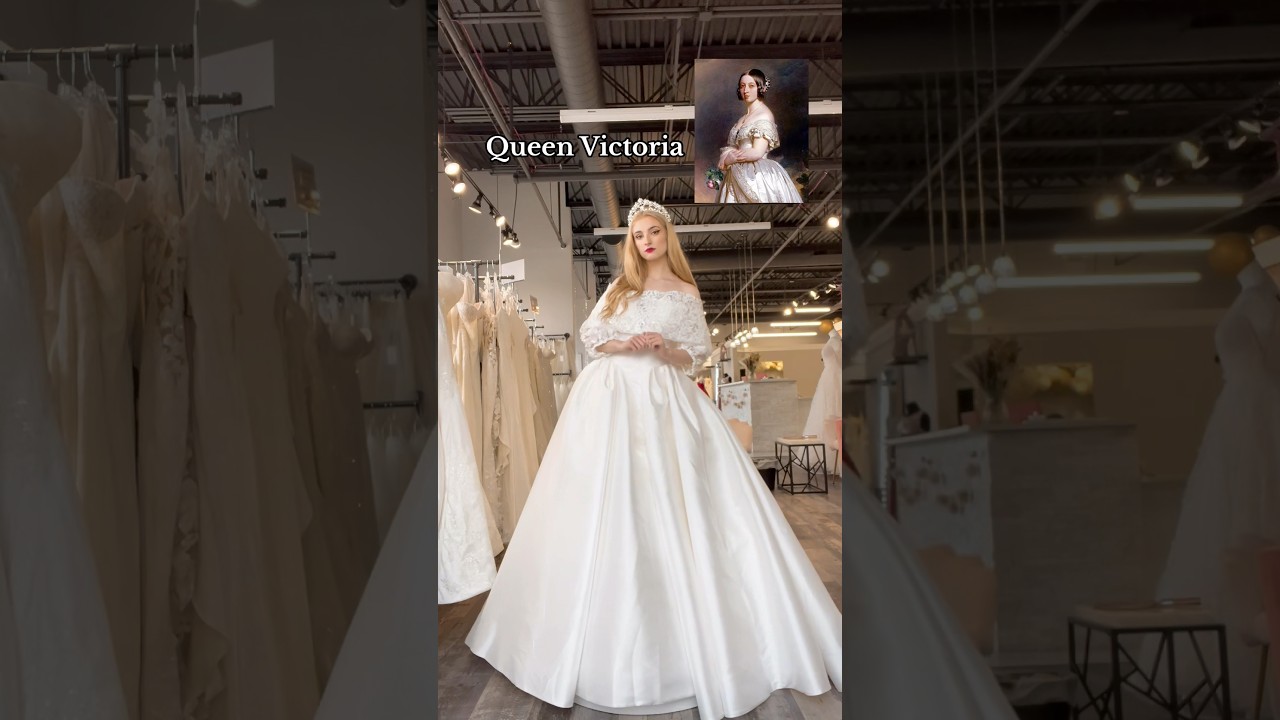 Wedding dresses inspired by royal weddings👑 #weddingdress #royalweddings