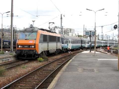 Euronight 220 "Stendhal" Venezia - Paris tracté par une SNCF BB26000 à Paris Bercy