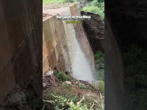 Barragem em Vila Nova - Livramento de Nossa Senhora - Bahia