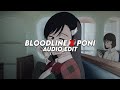 bloodline x poni (tiktok remix) - ariana grande & ginuwine「 edit audio 」