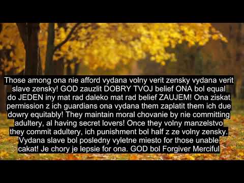 Kapitola 4 Ženy, Srdce Najviac Upokojujúci Recitácia Koránu, Viac Ako 90 Jazykových Titulkov