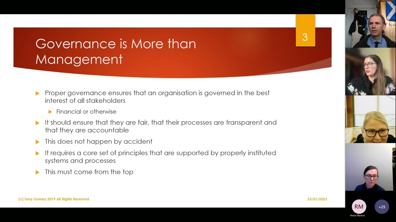 2023 - 02 - Governance, Risk and Compliance - Governance 1