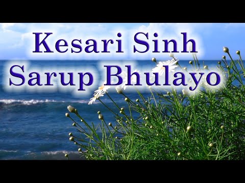 Kesari Sinh Sarup Bhulayo, Ginan – Shahid Barkat Ali
