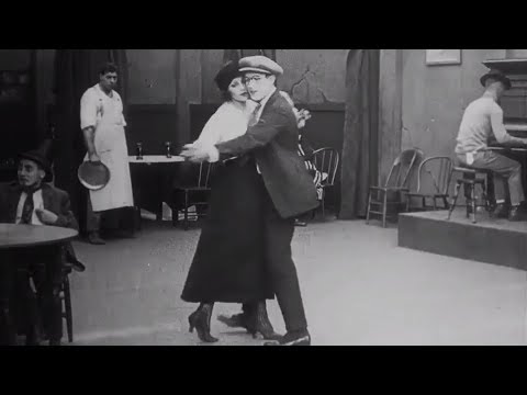 Harold Lloyd and Bebe Daniels: FAST dance!