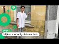 Dani woont sinds de overstromingen in een hotel