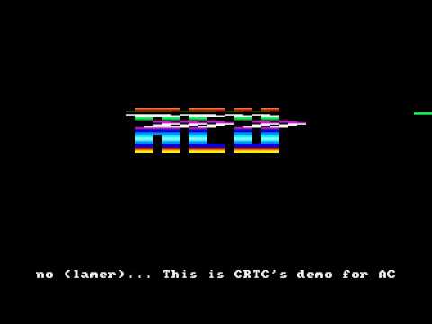 crtc's demo for Amstrad CPC