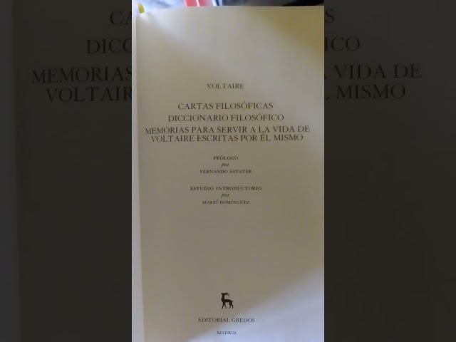 Vídeo relacionado con Obras de Voltaire: Biblioteca de Grandes Escritores