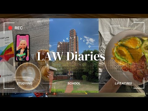 #Vlog : UJ LAW DIARY | PRODUCTIVE STUDYING | EXAM PREPARATION | LIFE AT RES