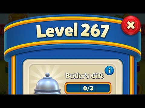 Royal Match Level 267, No Starter Boosters used