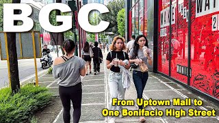 Afternoon Walk in BGC | The Most Developed District in Metro Manila | Taguig City Philippines