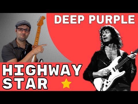 Assolo di HIGHWAY STAR - DEEP PURPLE - L'unico tutorial COMPLETO!
