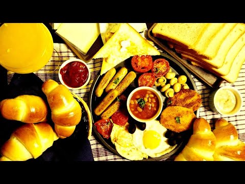 How To Make English Breakfast at Home | Restaurant Style English Breakfast | Full English Breakfast