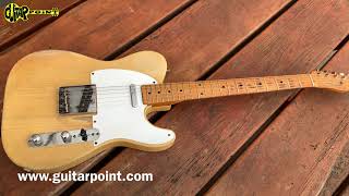 Video thumbnail for Earliest White Guard - 1954 Fender Telecaster | GuitarPoint Vintage Guitars by GuitarPoint