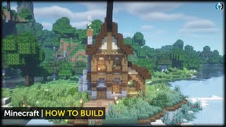 Minecraft How to Build a Medieval Starter House (Tutorial)