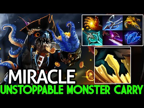 MIRACLE [Slark] Unstoppable Monster Carry 1000 XPM Dota 2