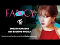 TWICE - FANCY - ENGLISH KARAOKE with BACKING VOCALS