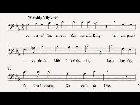 Jesus de Nazaré Mestre e Rei | Tenor 🎹🎤