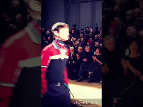 Robert Pattinson at the Dior Homme Winter 2018/2019 Show in Paris