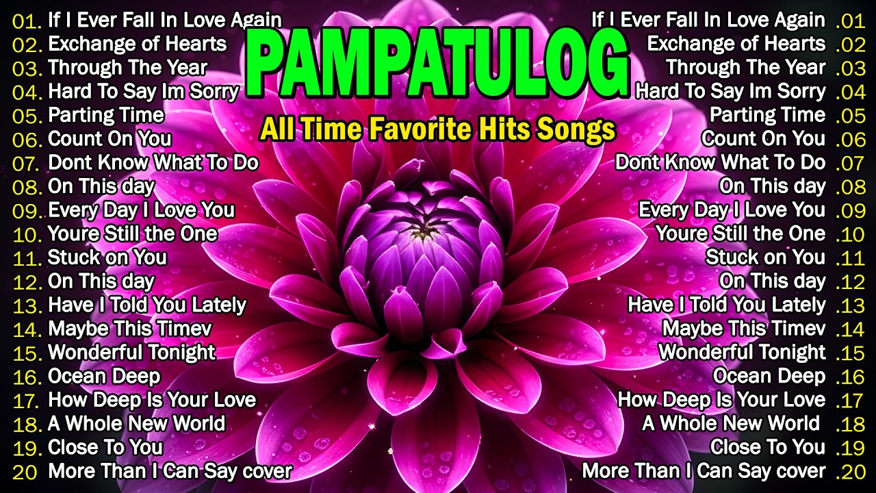 PAMPATULOG | ROMANTIC LOVE SONGS | COMPILATION | NON STOP MUSIC | LOVE SONGS 70s, 80s & 90s