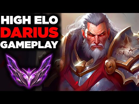 Season 13 High Elo Darius Gameplay -  How to Climb as Darius in Season 13 - Darius Gameplay Guide #2