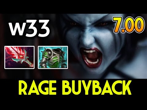 W33 DOTA 2 [Queen of Pain] Why Rage BuyBack