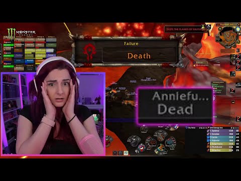 Annie DIES on Ragnaros! | First Molten Core Raid | OnlyFangs Classic Hardcore