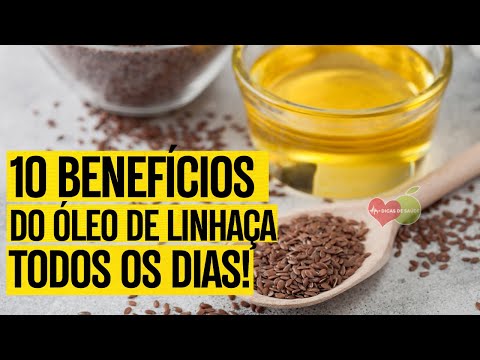 10 Benefícios do ÓLEO DE LINHAÇA: Para que Serve e Como Usar - TEM EFEITOS COLATERAIS?