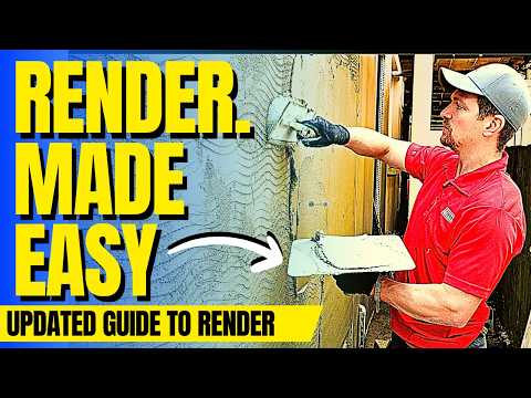 Rendering Made Easy | The DIY Guide To rendering A Wall