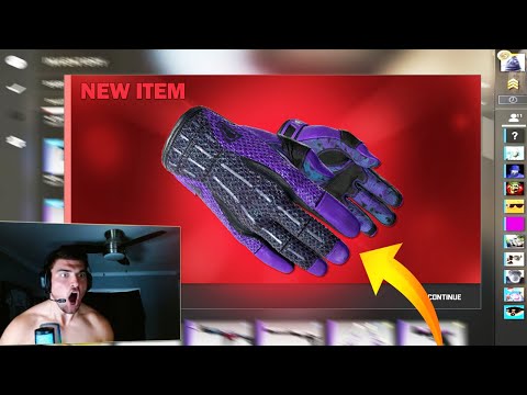 He unboxed a RARE Pandora's Box GLOVES..